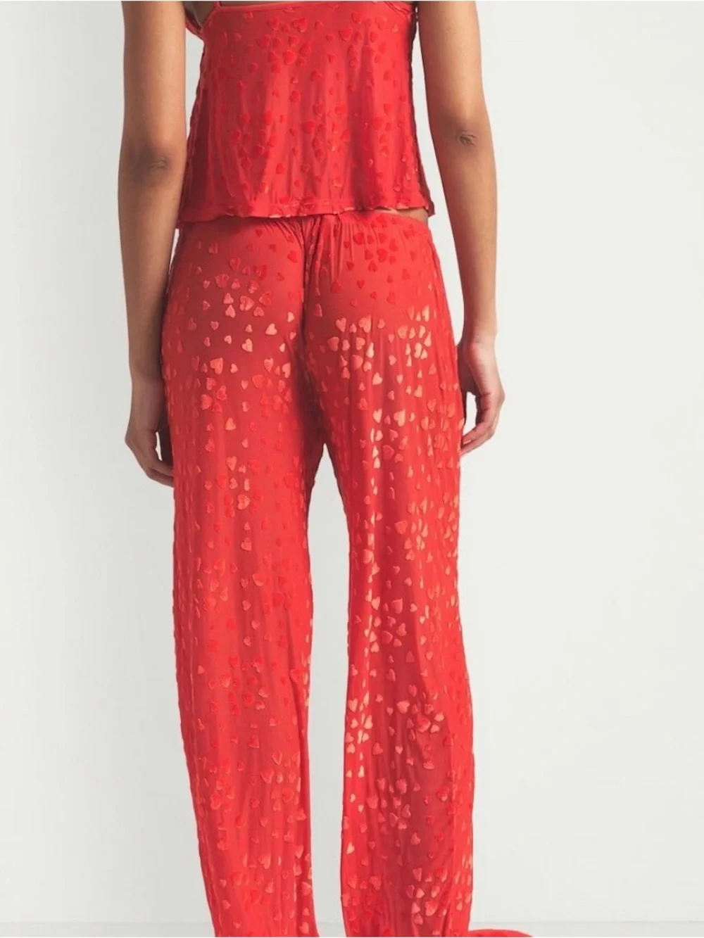 SKIMS sheer red